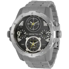 Invicta Men's Chronograph Watch - U.S. Army Silver Tone Titanium Bracelet | 31970