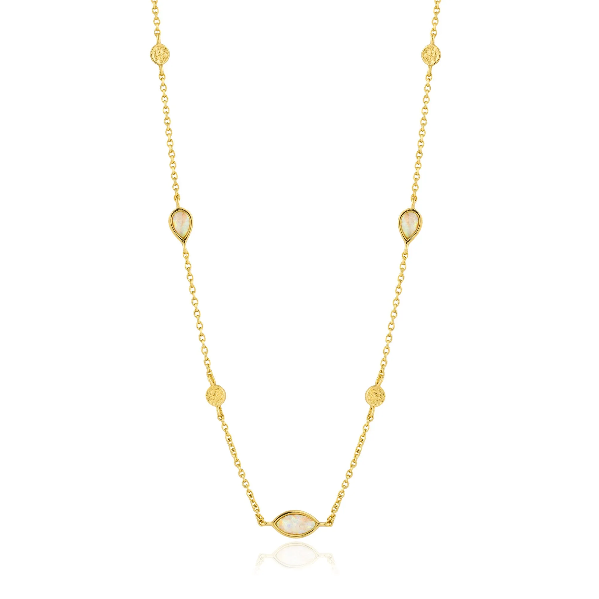 Kyoto Opal Gold Necklace