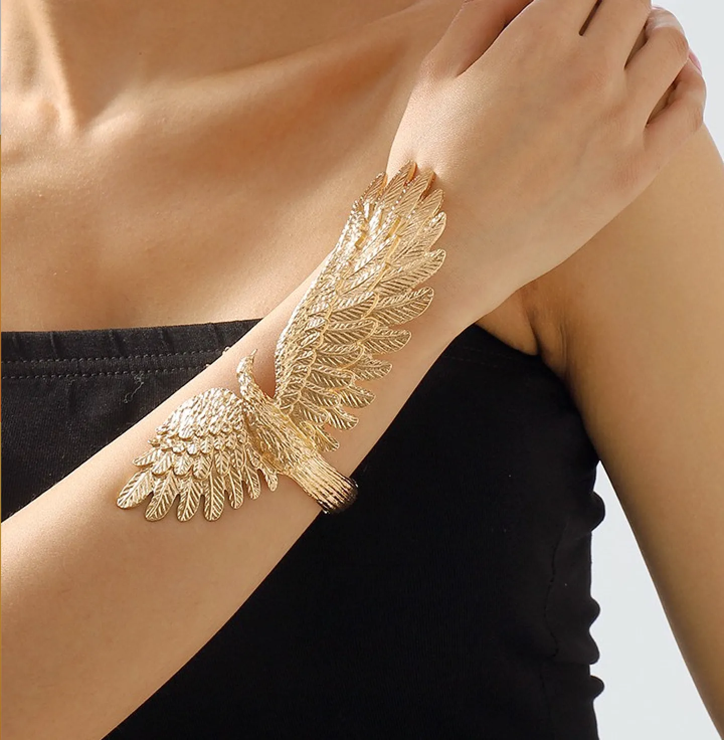 Large Eagle Festival Cuff Bracelet