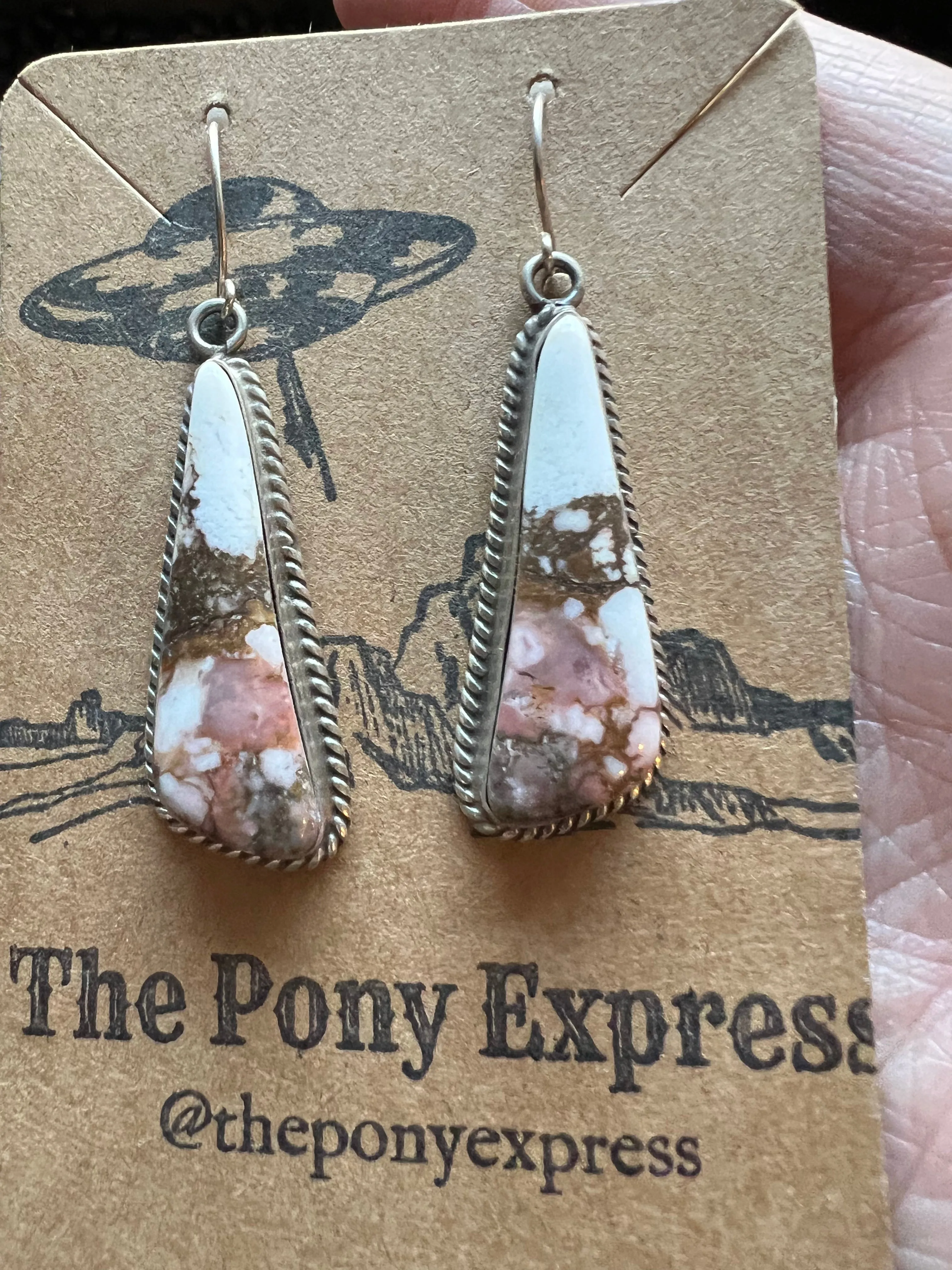 Large Stud Wild Horse Earrings