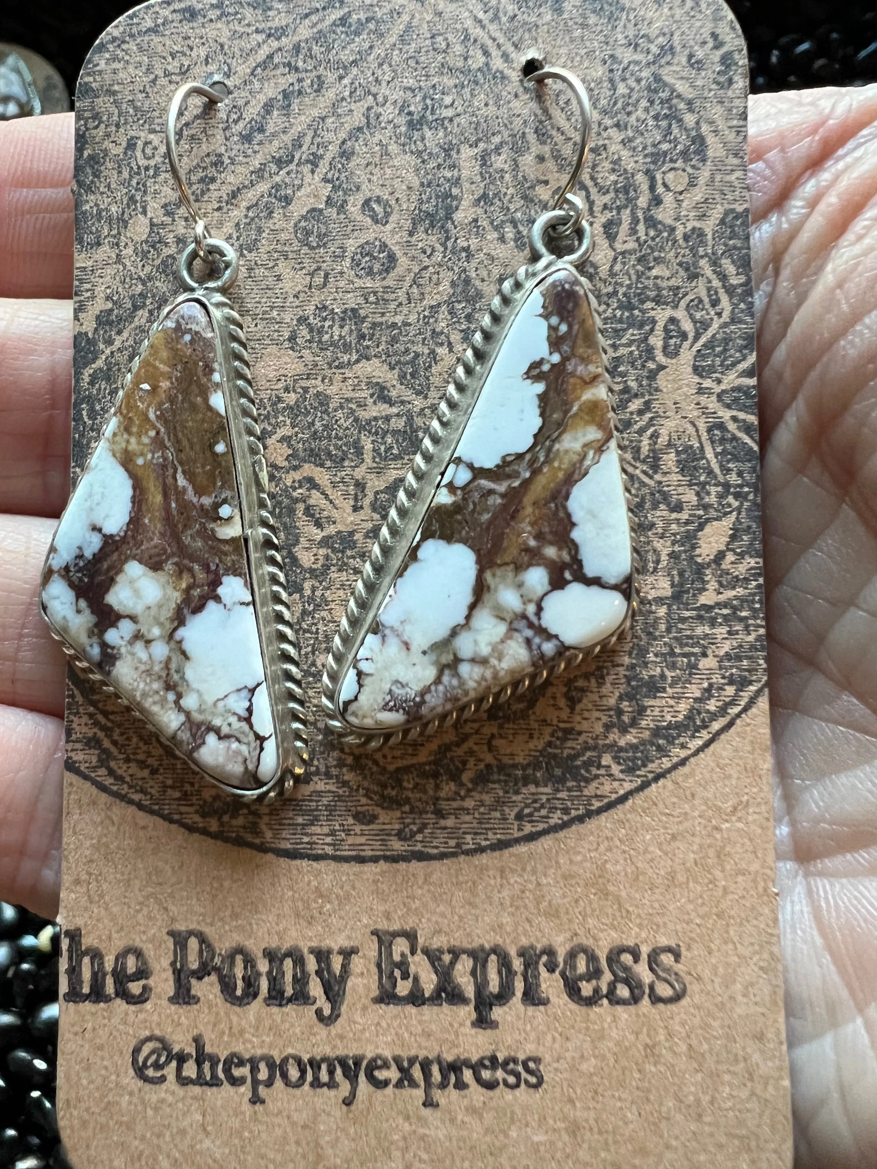 Large Stud Wild Horse Earrings