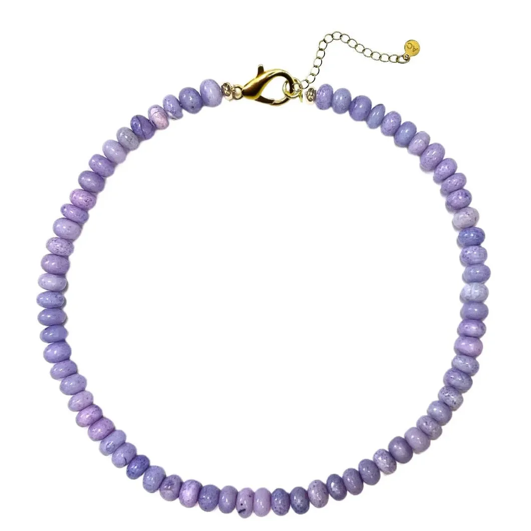 Lavender Haze Collar Necklace