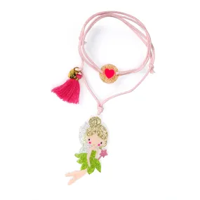 Lilies & Roses Cute Doll Necklace - Fairy