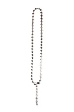 Long Oversized Ball Chain Necklace