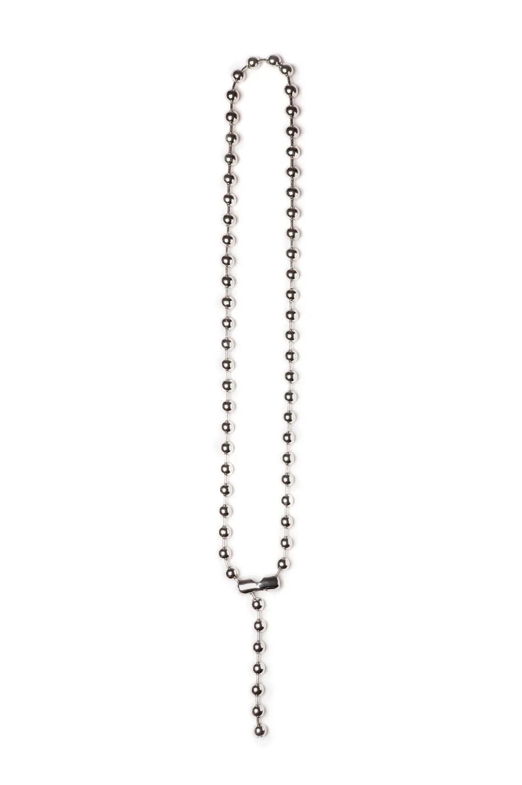 Long Oversized Ball Chain Necklace