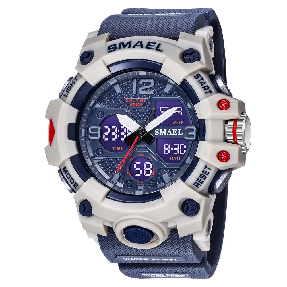 Men's Watch Outdoor Sports Multifunctional Waterproof Watch Watch Men