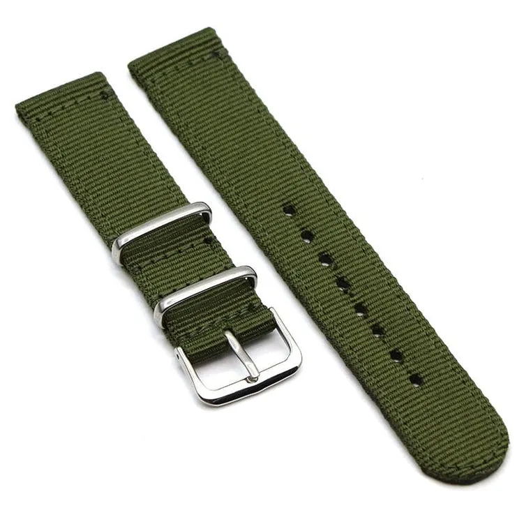 Nato Nylon Watch Straps Compatible with the Oppo Watch 41mm