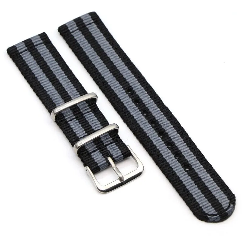 Nato Nylon Watch Straps Compatible with the Oppo Watch 41mm