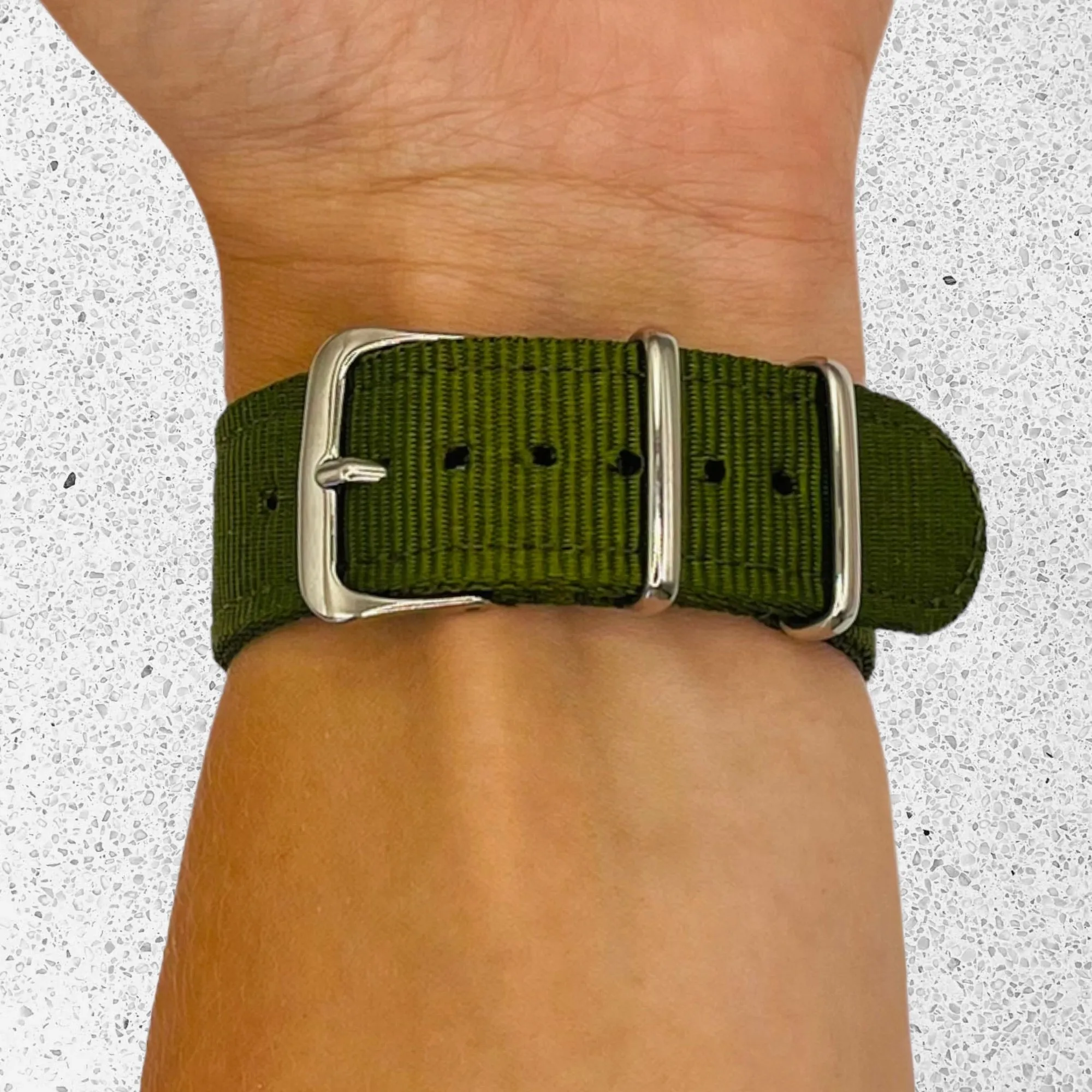 Nato Nylon Watch Straps Compatible with the Oppo Watch 41mm