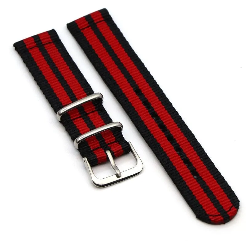 Nato Nylon Watch Straps Compatible with the Oppo Watch 41mm