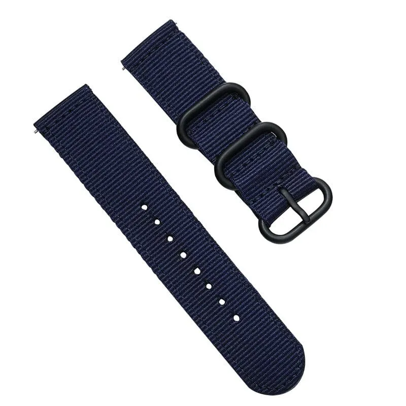 Nato Nylon Watch Straps Compatible with the Oppo Watch 41mm