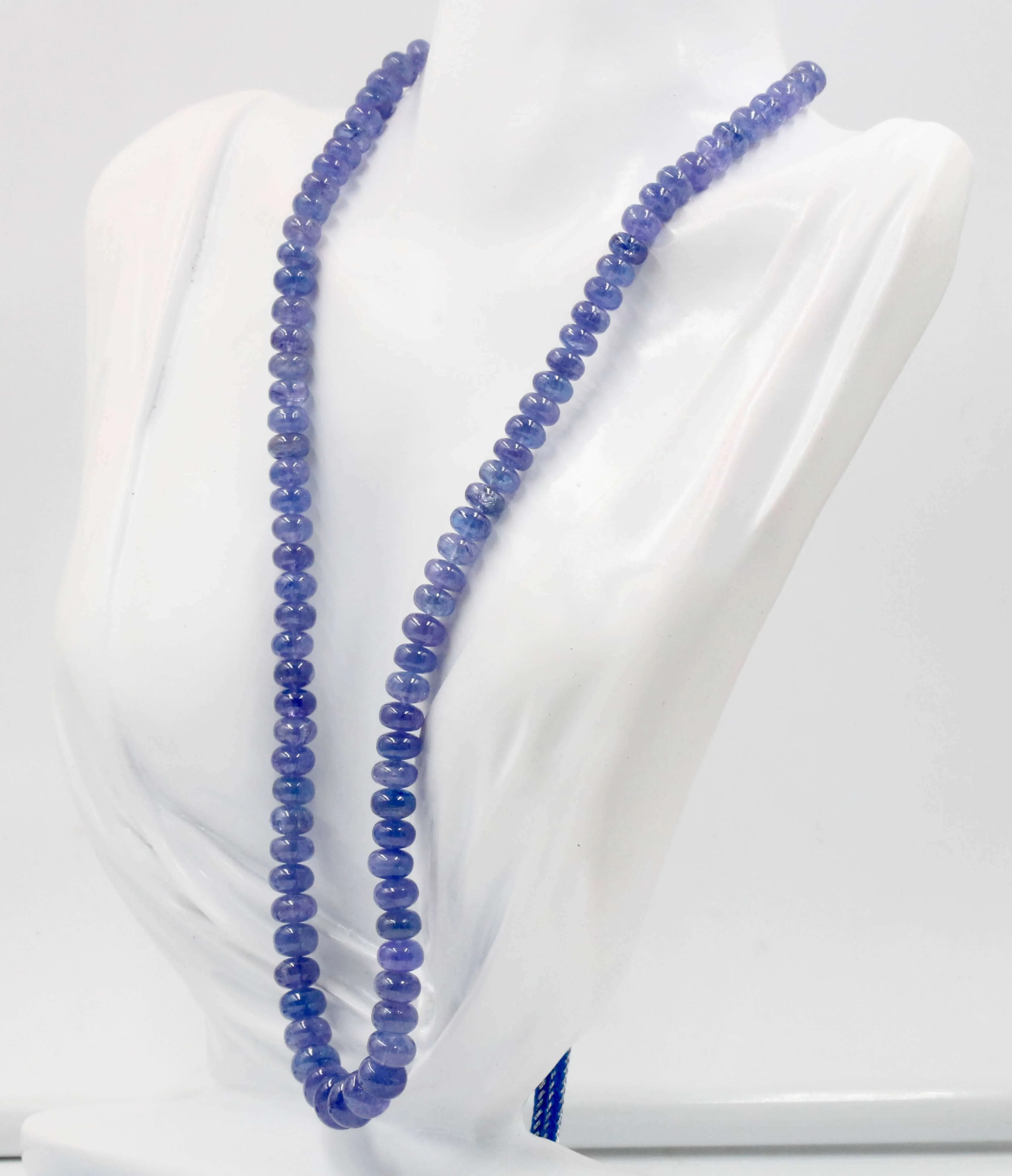 Natural Tanzanite Necklace Tanzanite Beaded Necklace December Birthstone Necklace Layered Necklace Multi Strand Necklace SKU 6141196