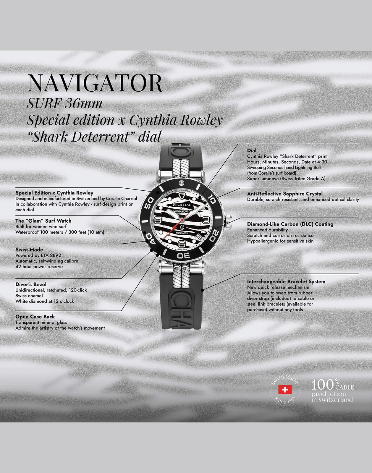 Navigator Surf Watch "Shark Deterrent"