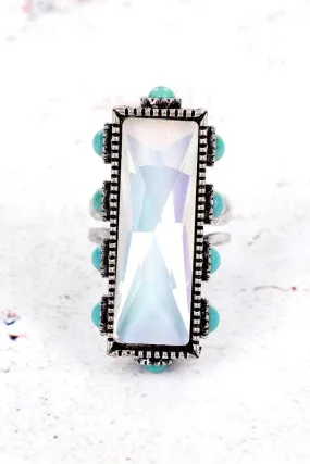 Notice You Opal Stone Scarf Slide