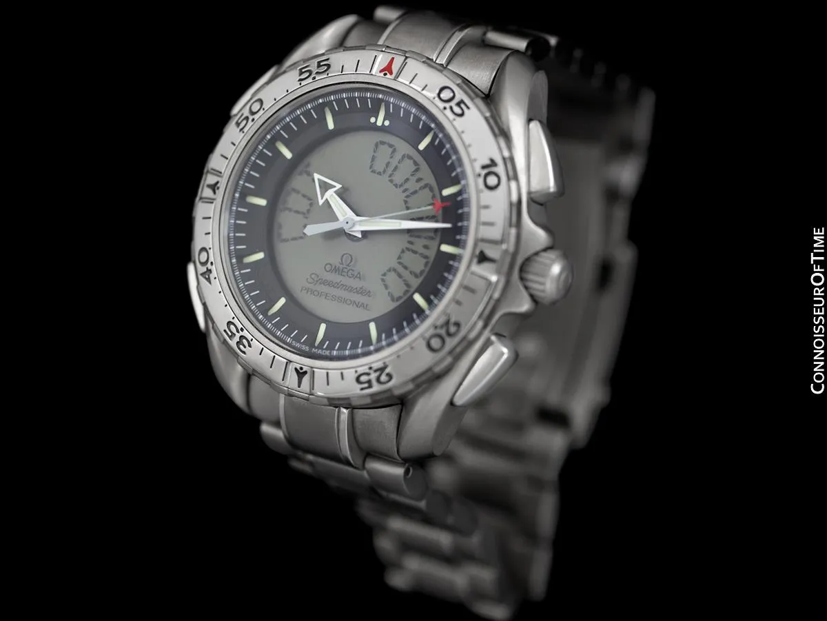 Omega Speedmaster X-33 Digital NASA Pilot's Chronograph Titanium Watch, 3290.50.00 - Papers