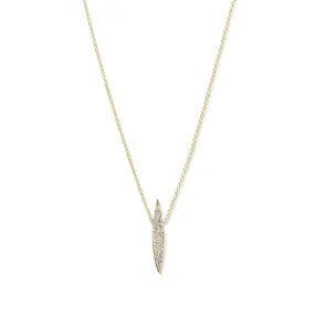 Pavé Long Horizon Necklace