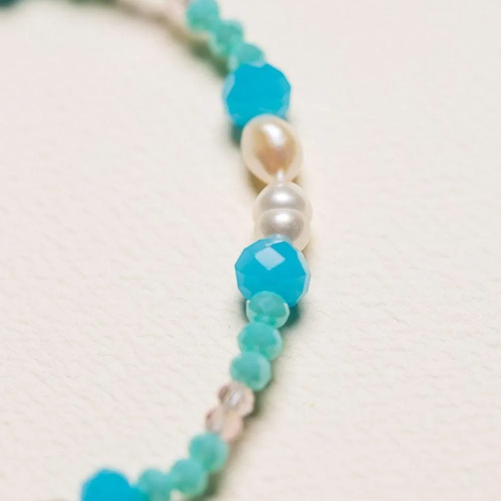 Pearl Bracelet -Blues