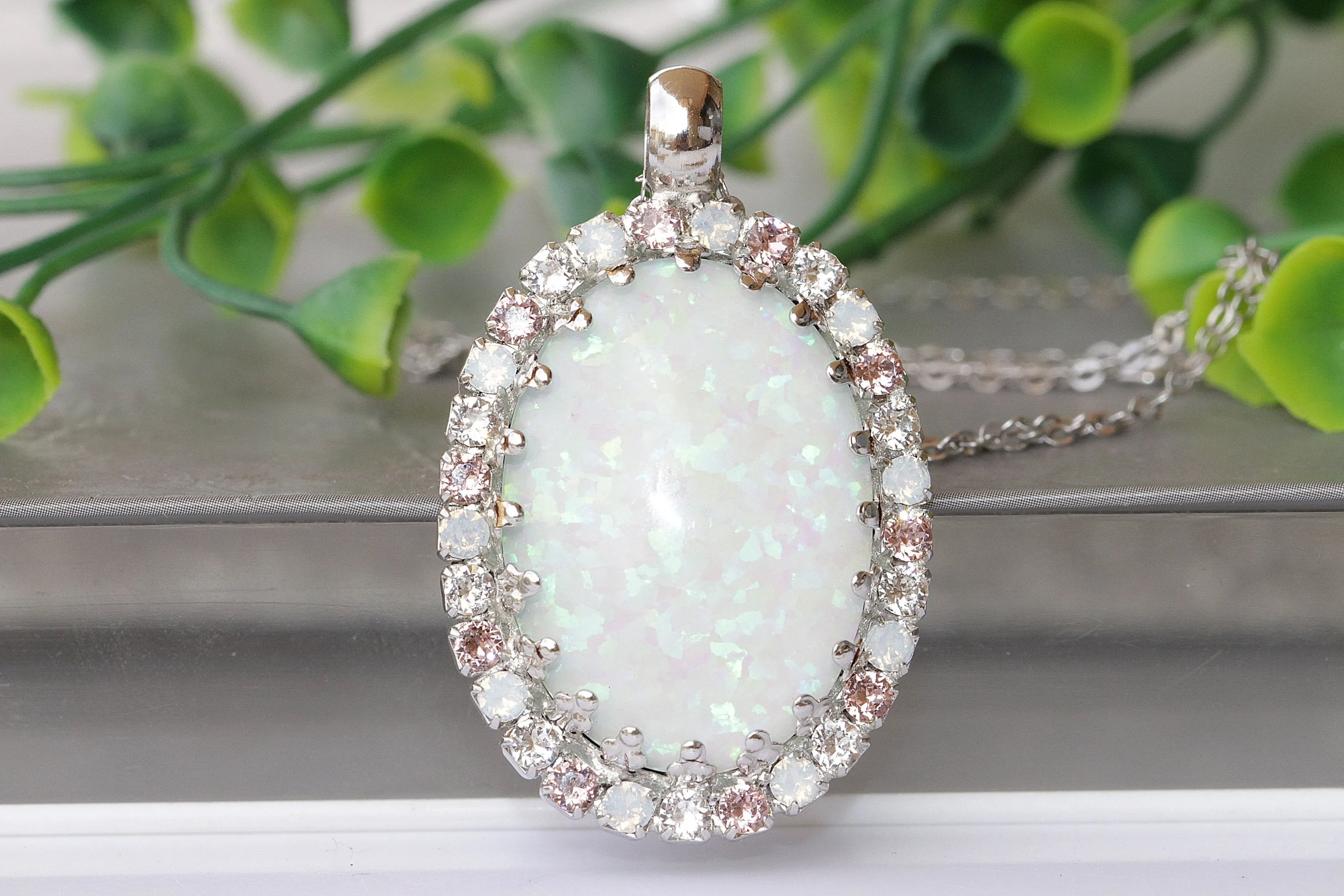 PINK OPAL NECKLACE