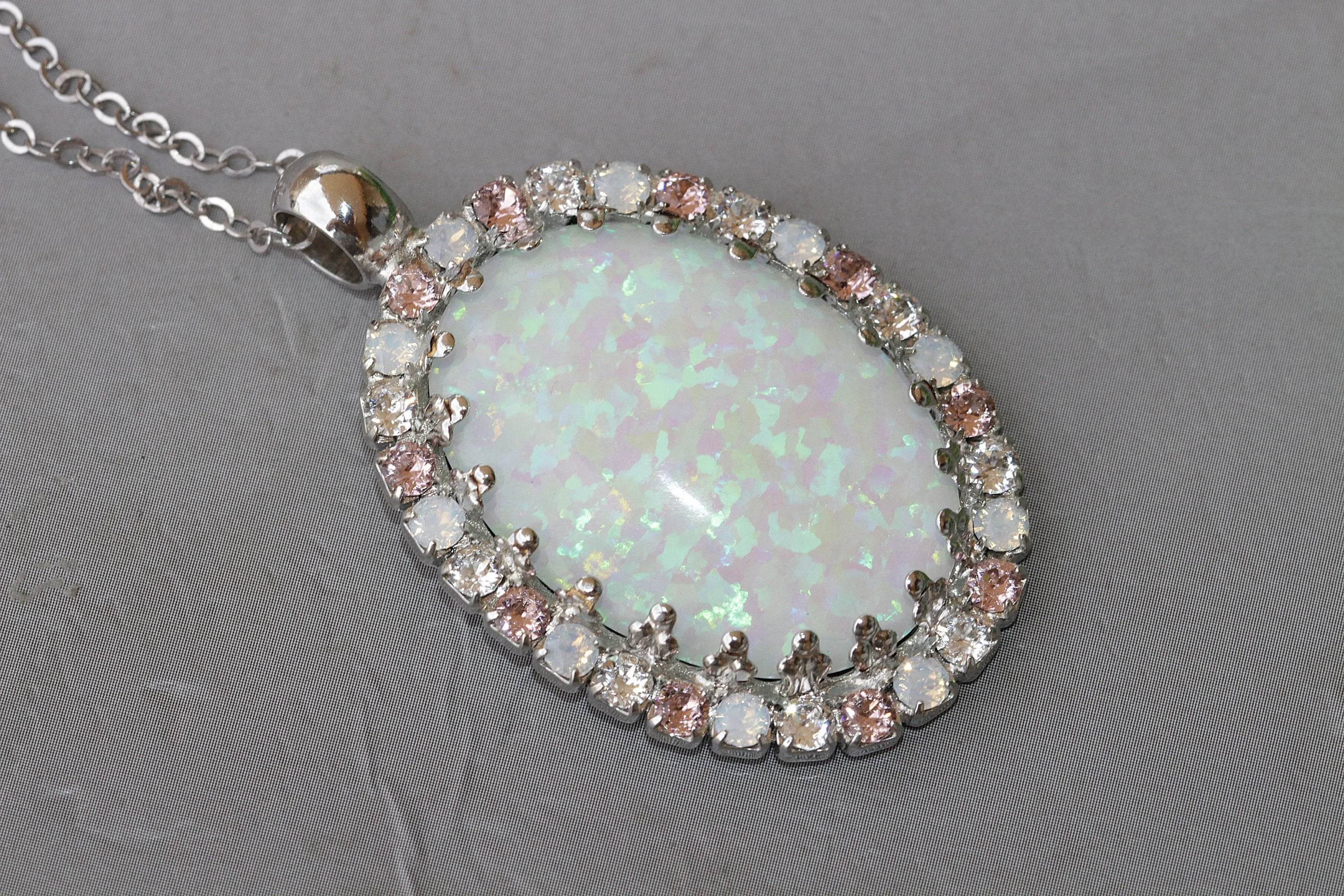 PINK OPAL NECKLACE