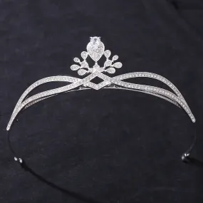 Princess Queen Bridal Crown Crystal Tiara Women Party Wedding Crown Hair Dress Headwear