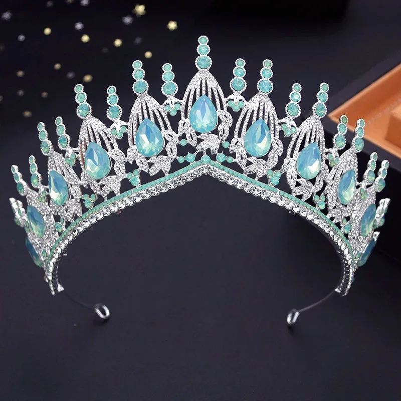 Princess Tiara Crown in Colorful Colors Party Hair Accessory