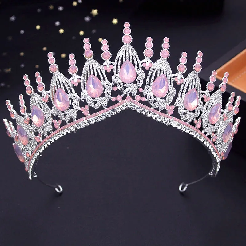 Princess Tiara Crown in Colorful Colors Party Hair Accessory