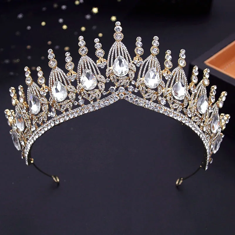 Princess Tiara Crown in Colorful Colors Party Hair Accessory