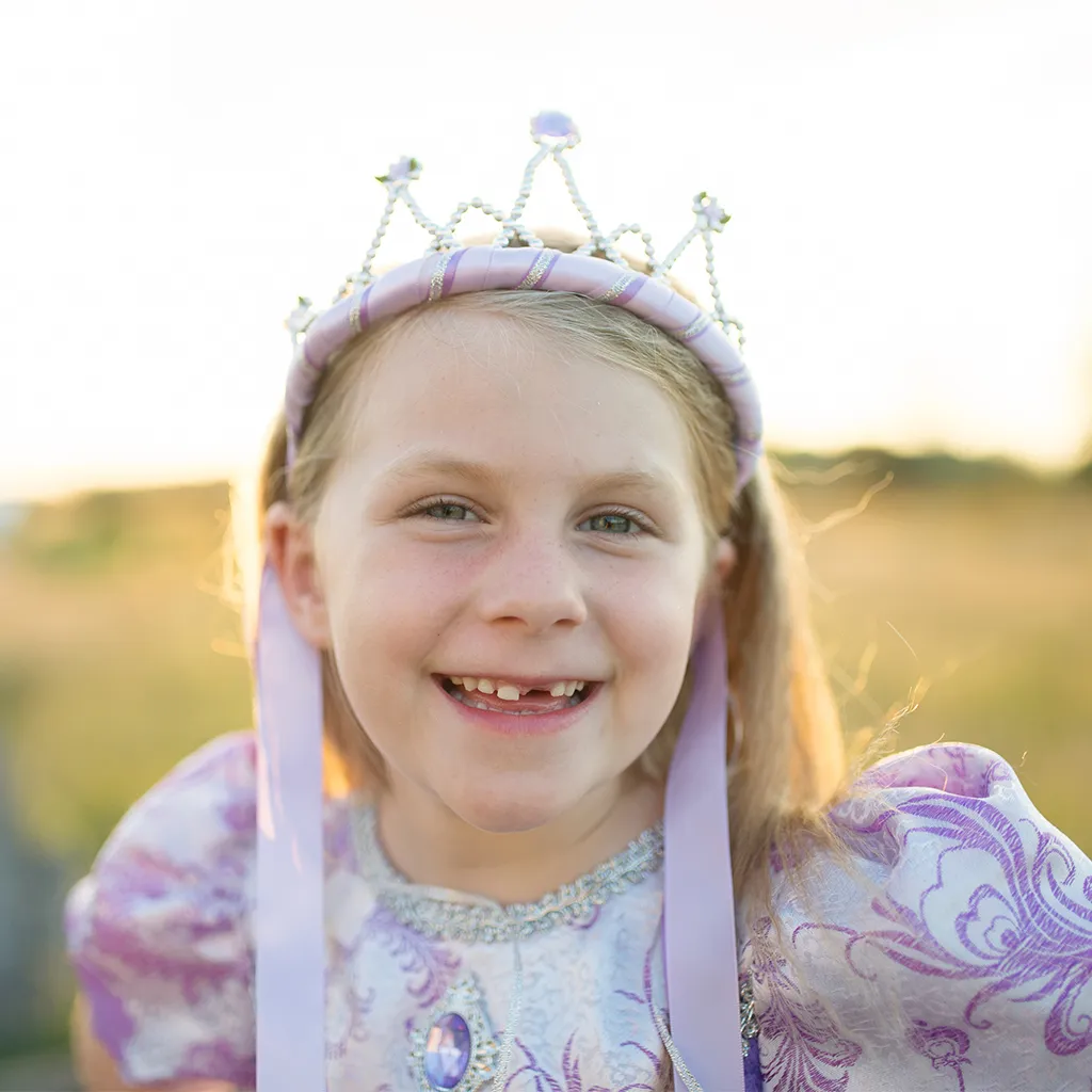 Ribbon Tiara Lilac