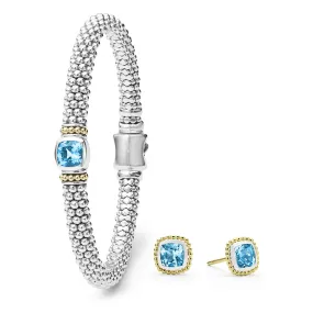 Rittenhouse Swiss Blue Topaz Caviar Gift Set