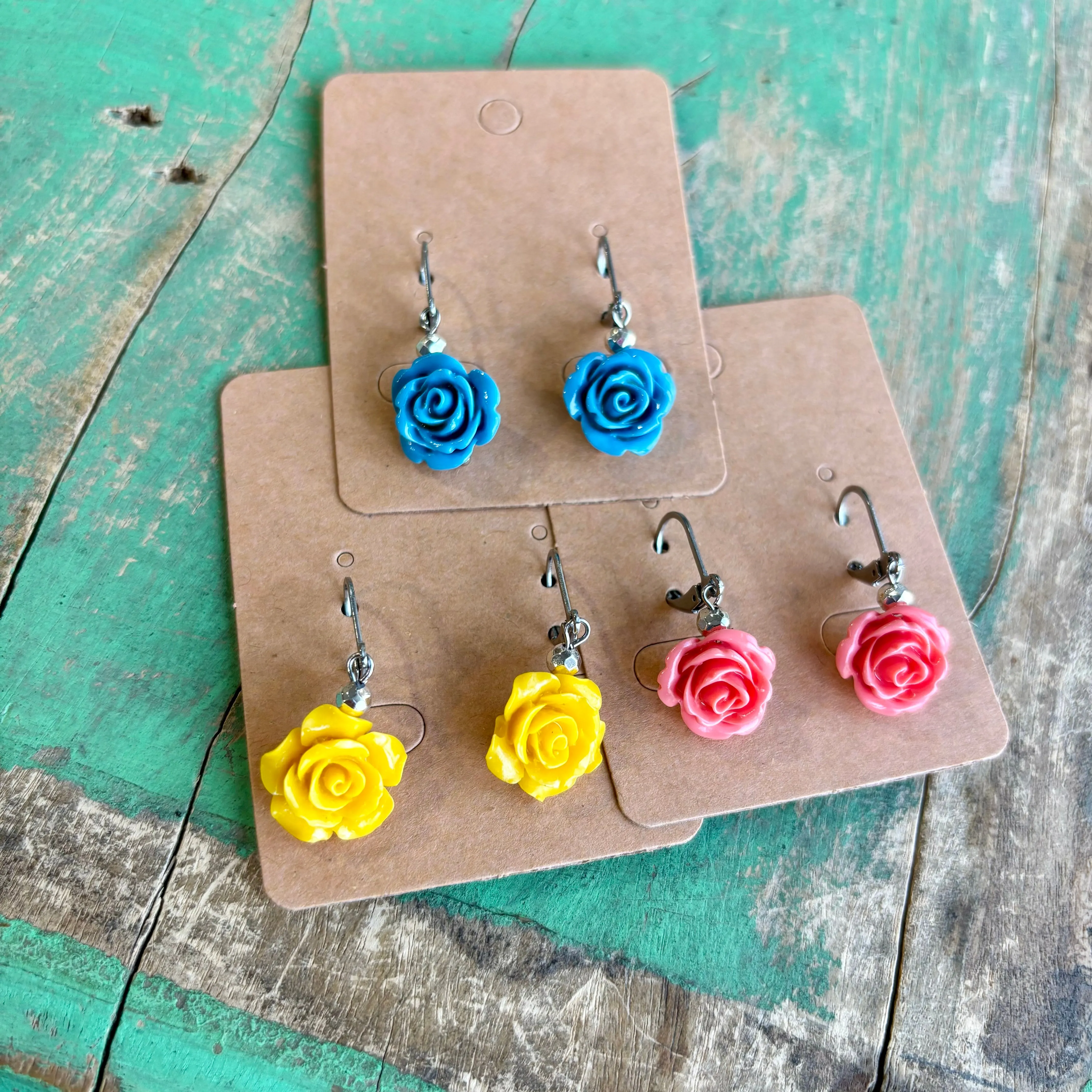 Rose Earrings