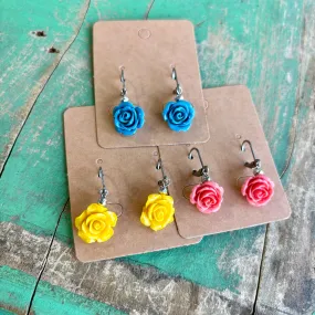 Rose Earrings