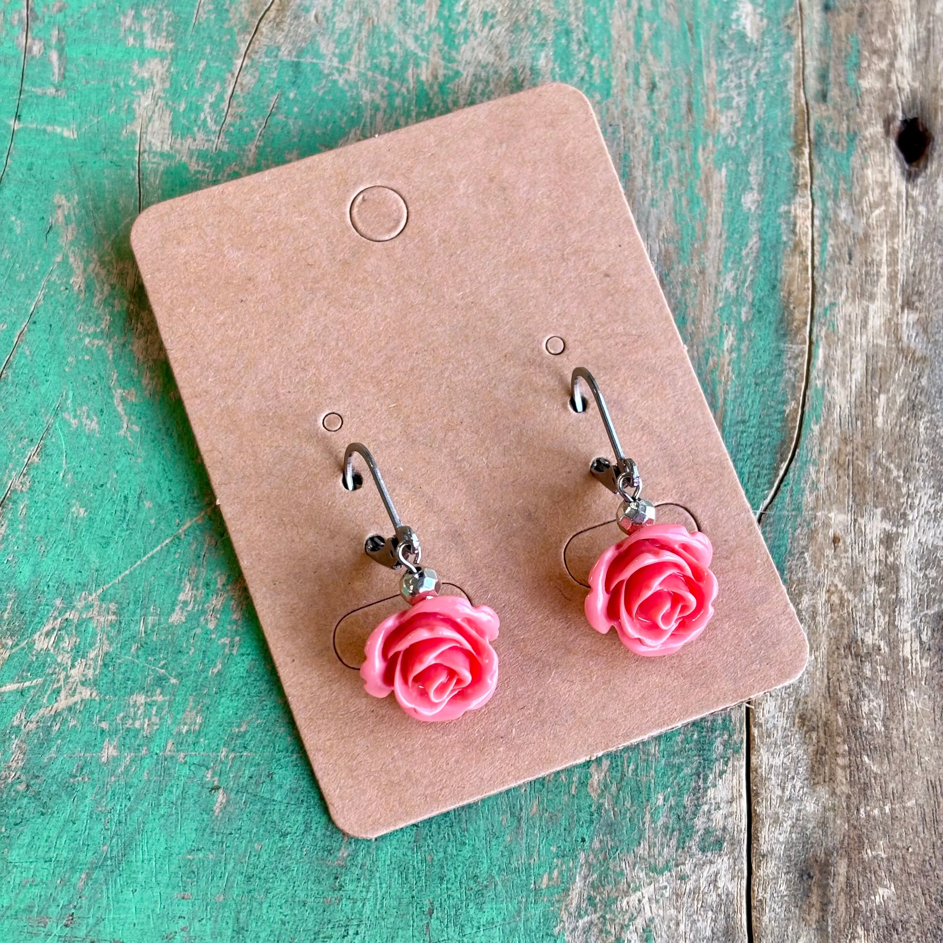 Rose Earrings