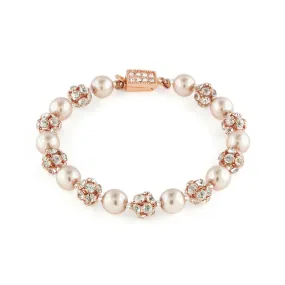 Rose Gold Pearl Bracelet