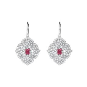 Ruby and Diamond Pasha Earrings