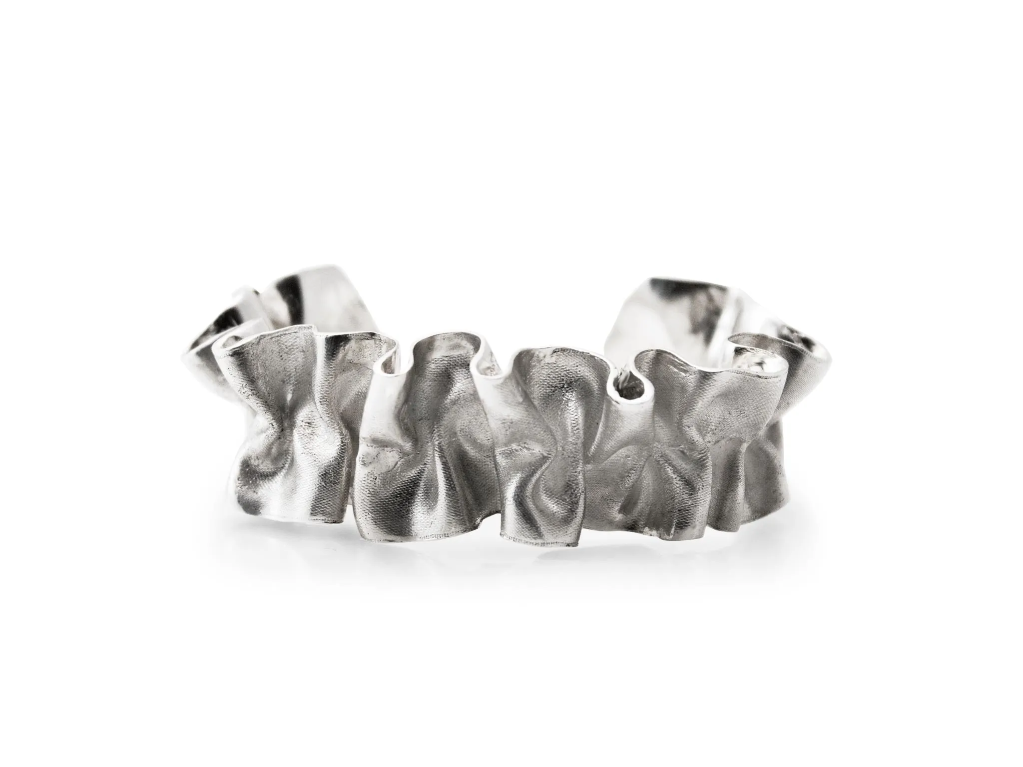 Ruffle Cuff Bracelet