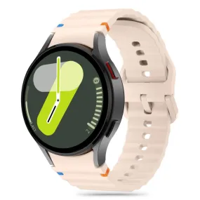 Samsung Galaxy Watch 4 / 5 / 6 / 7 / FE Tech-Protect Silicone Sport Urrem - Lyserød