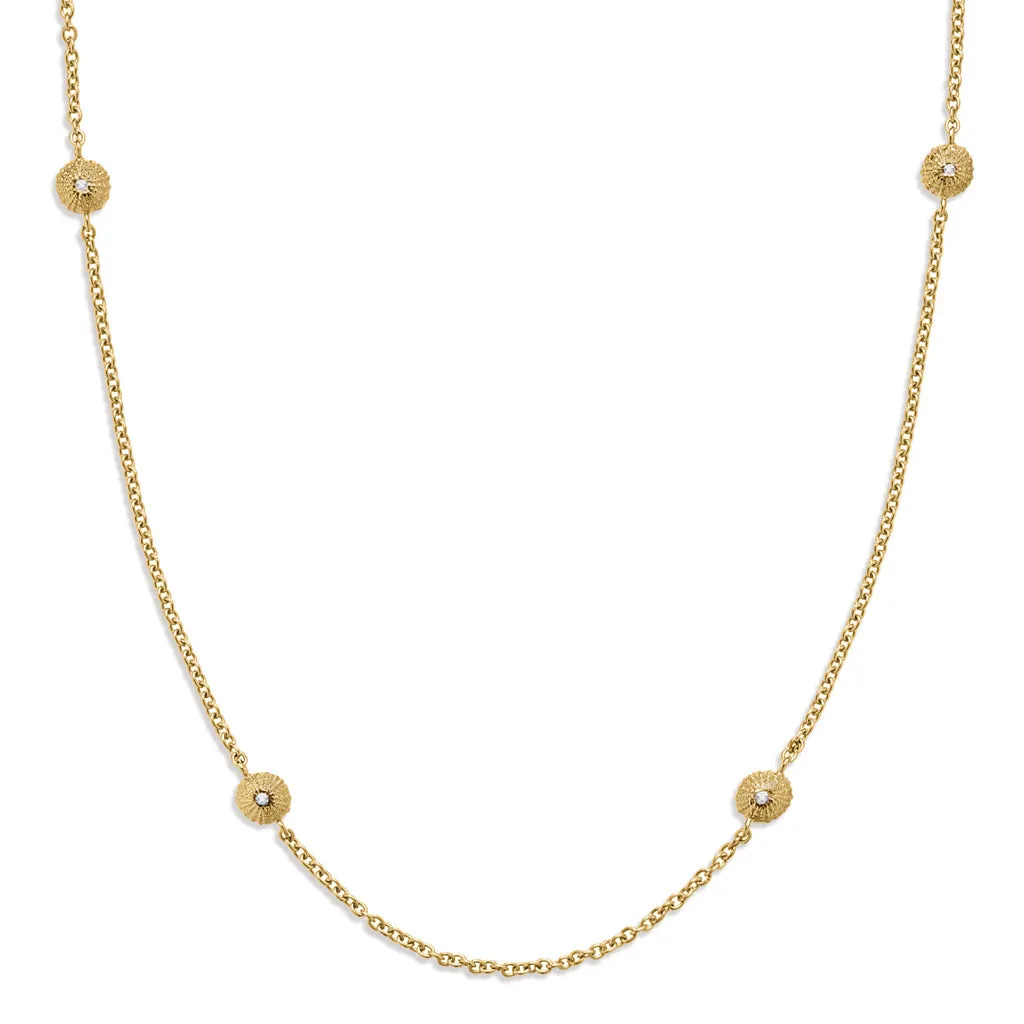 Sea Urchin Multiple Necklace in 18ct Gold