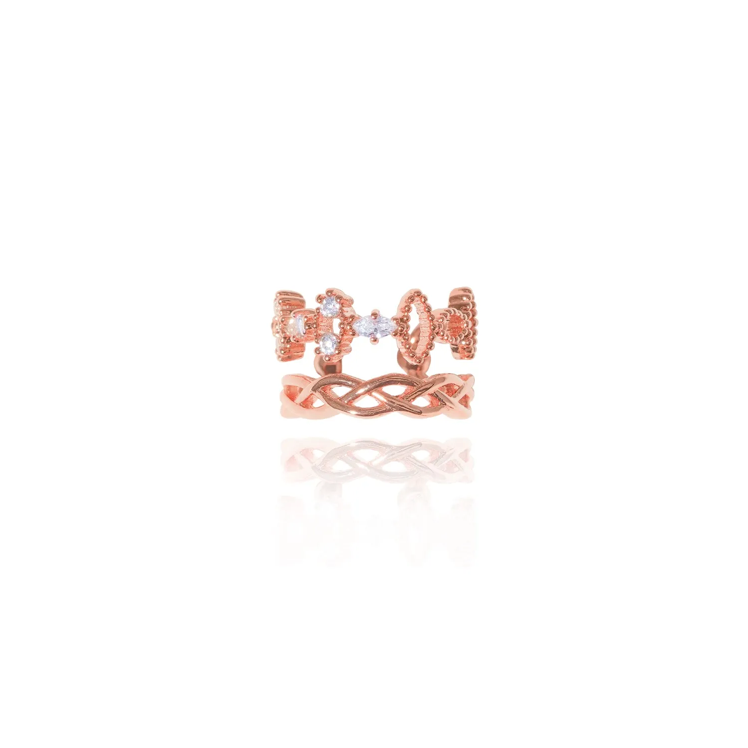 Shine Tiara Earcuff