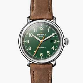 Shinola 45mm "Runwell" Automatic (Green Dial)