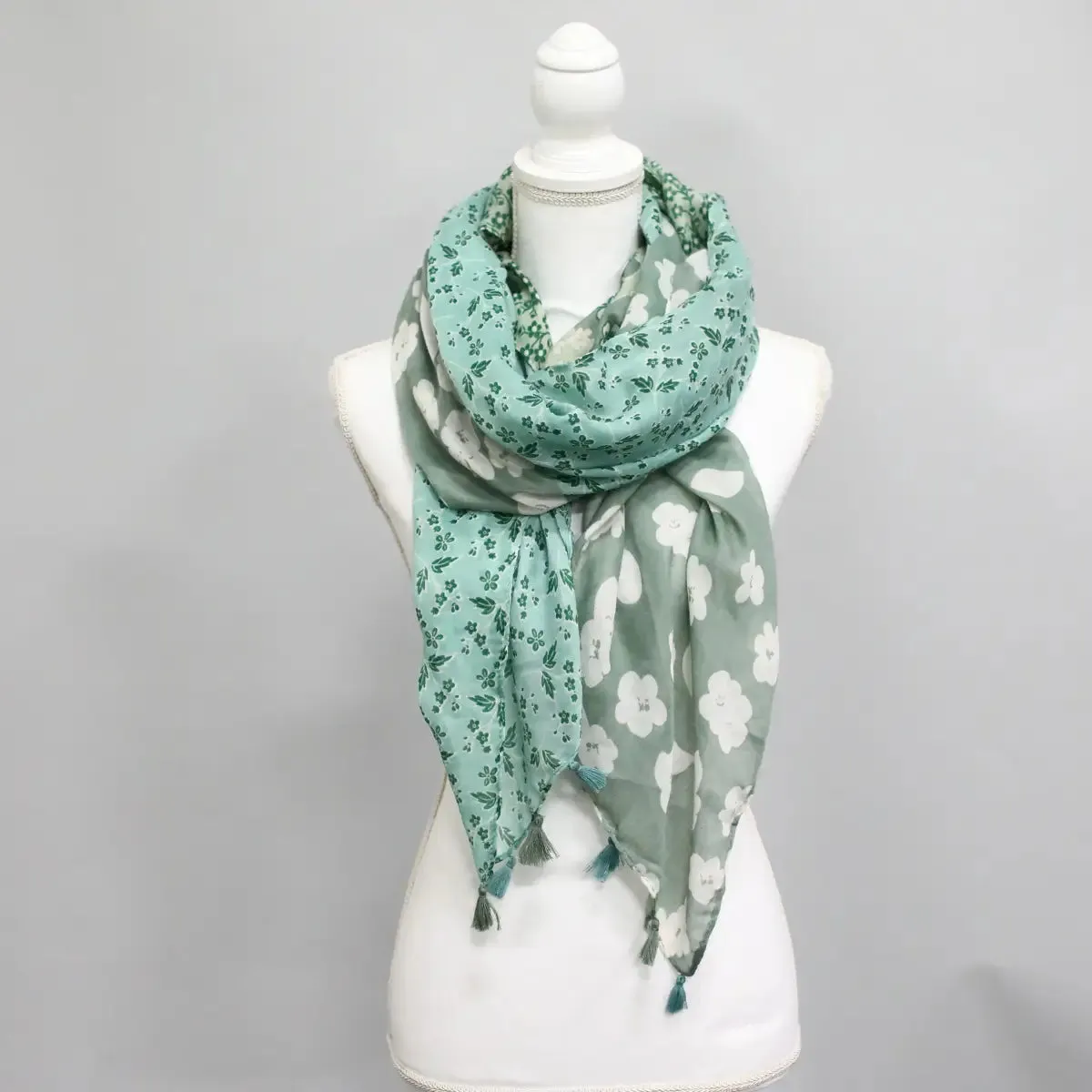 So Soft Tasseled Summer Scarf