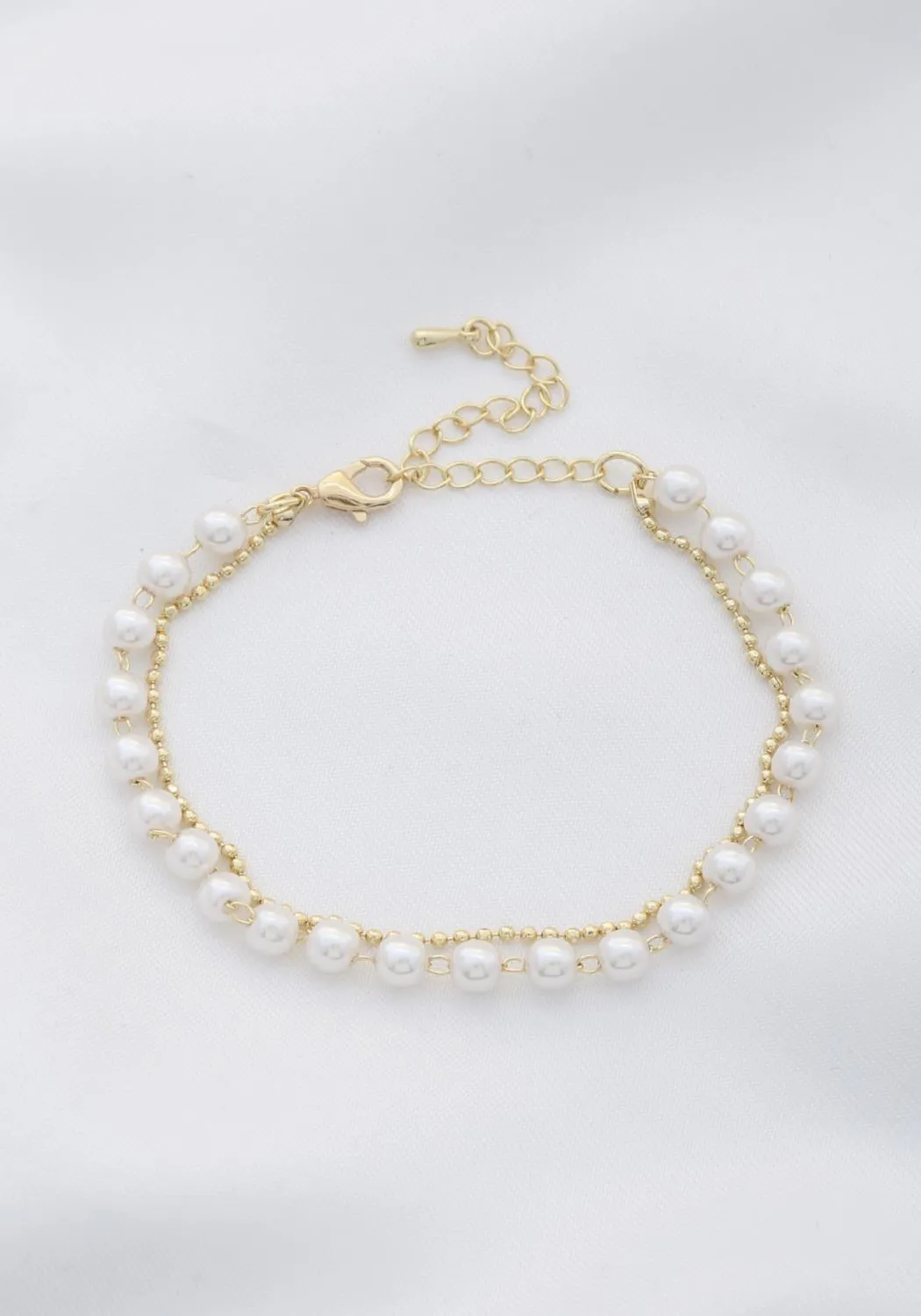 Sodajo Pearl Bead Bracelet