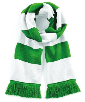 Stadium scarf | Kelly Green/White