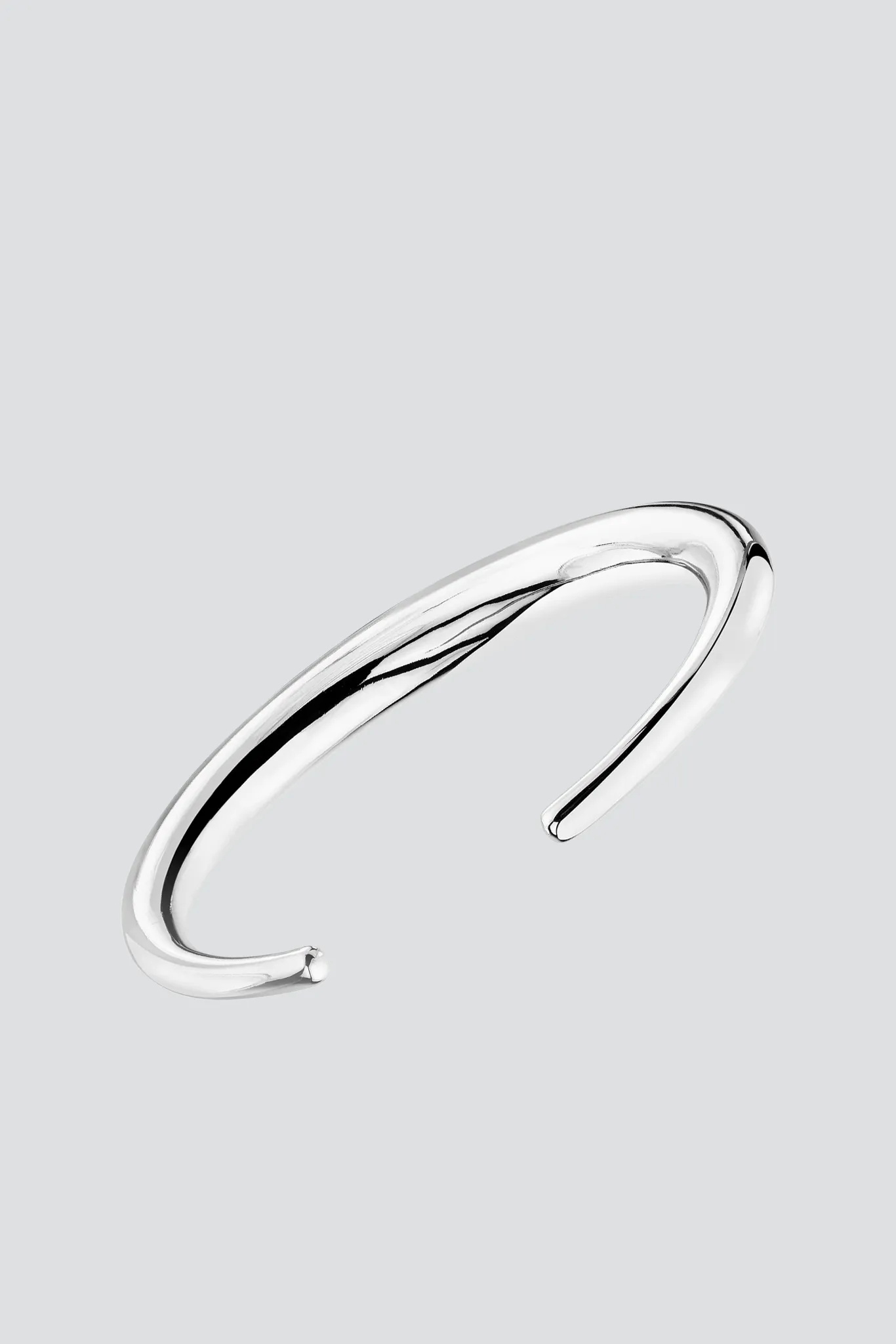 Sterling Silver Infinite Tusk Cuff