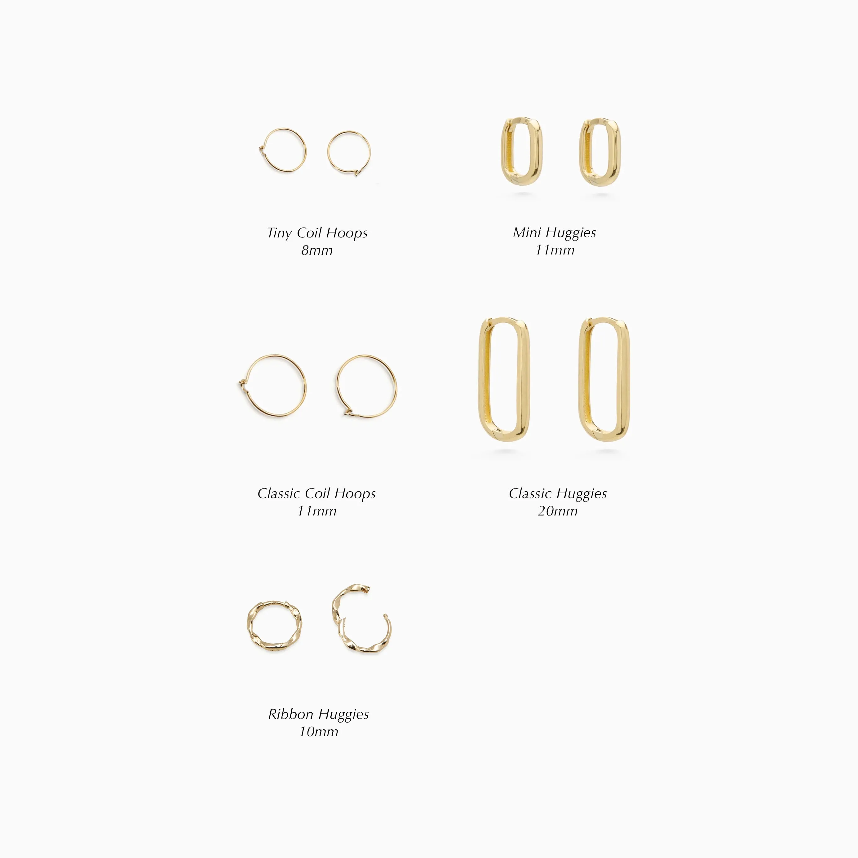 Sundial Shell Earring | Gold