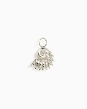 Sundial Shell Earring | Silver