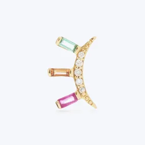 The Ariel-1 Rainbow Moonbeam Stud