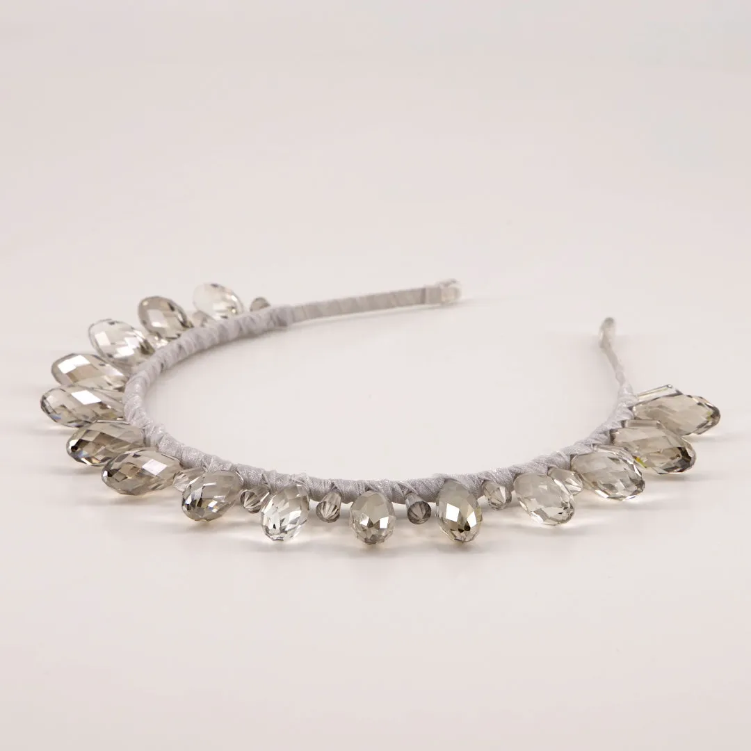 The Reina Crystal Kids Crown Headband