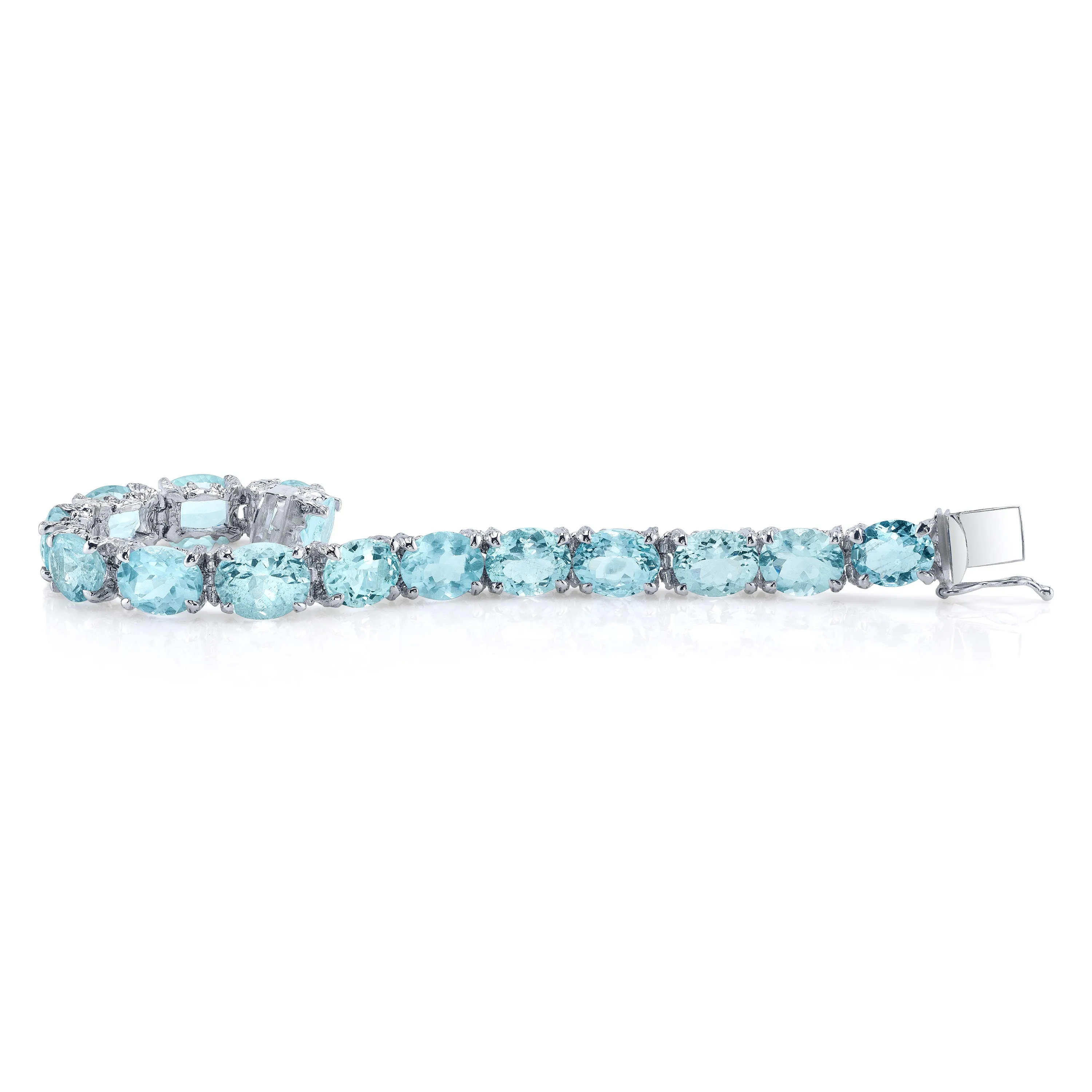 The Stem and Thorne Topaz Tennis Bracelet