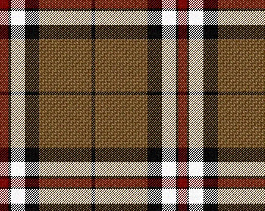 Thomson Camel Tartan Scarf