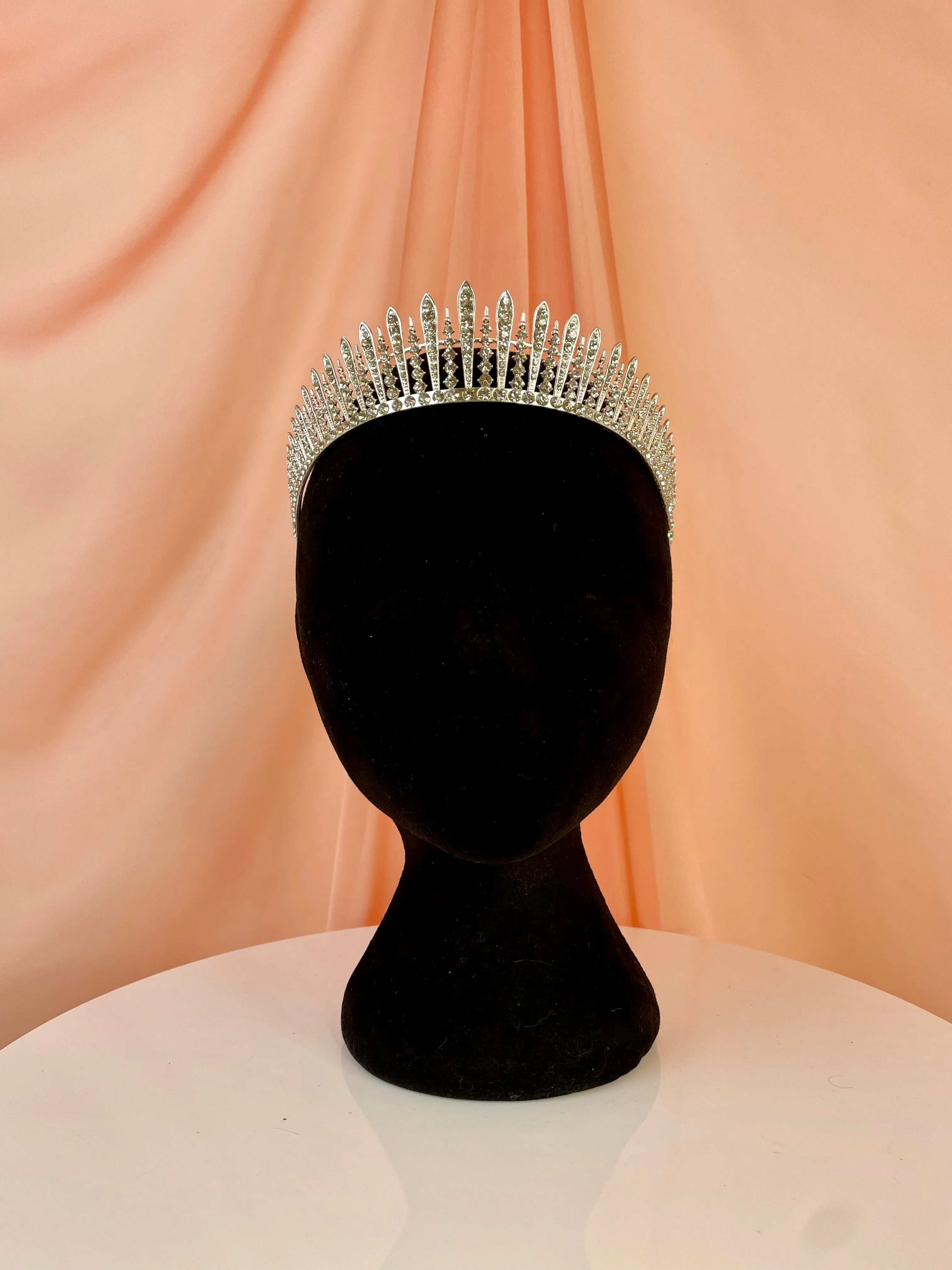 Tiara - Elegant Crystal and Silver Gamzatti Design